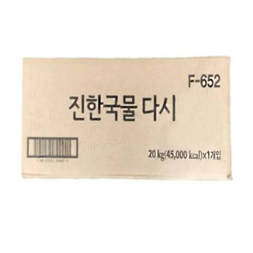 대상 청정원 진한국물다시 20kg 이미지