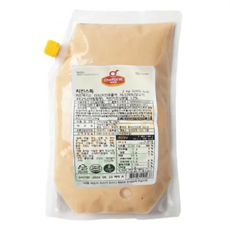 쉐프원 치킨스톡 2kg 냉장(파우치)