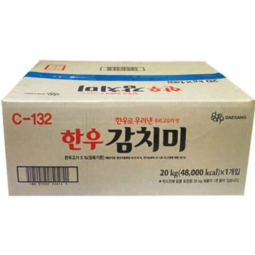대상 청정원 한우 감치미 20kg 이미지