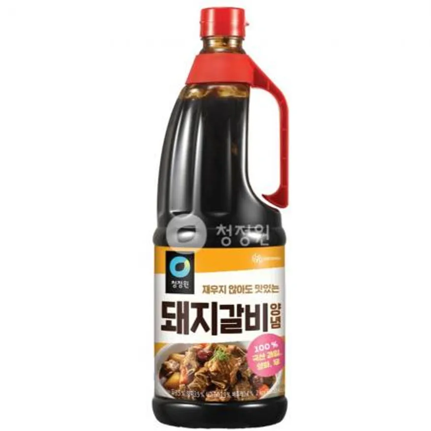청정원 돼지갈비 양념 2kg 이미지