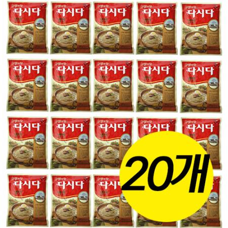 CJ 제일제당 냉면다시다 300g*20개 업소용 대용량 박스