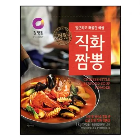 청정원 직화짬뽕분말 1kg