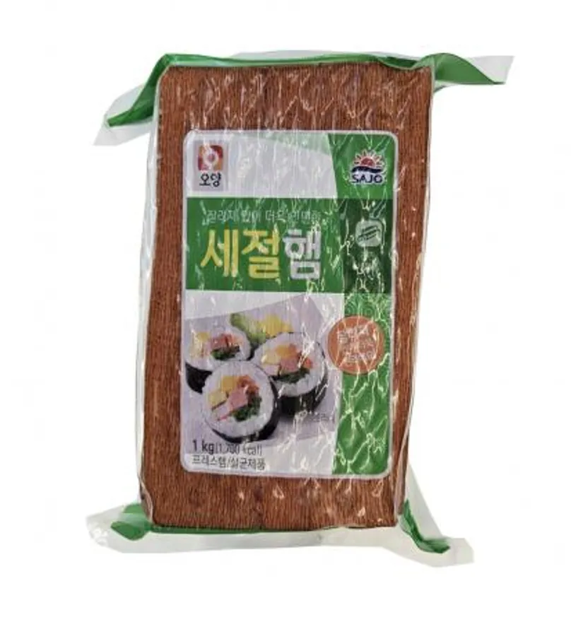 오양 세절햄1kg 김밥용햄 잘라진햄 이미지