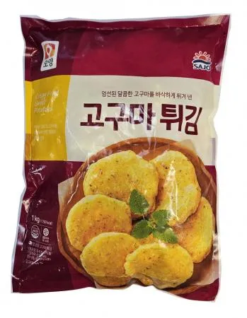 오양 고구마튀김 1kg 업소용고구마튀김