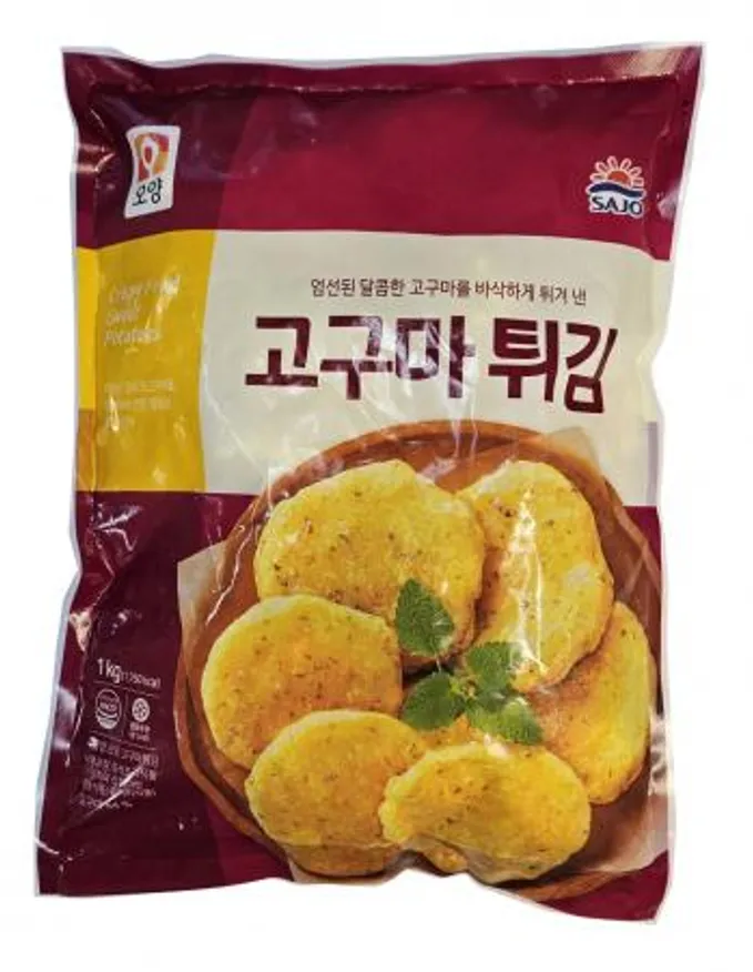 오양 고구마튀김 1kg 업소용고구마튀김 이미지