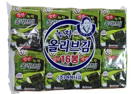 광천 녹차 올리브김 4g×16봉