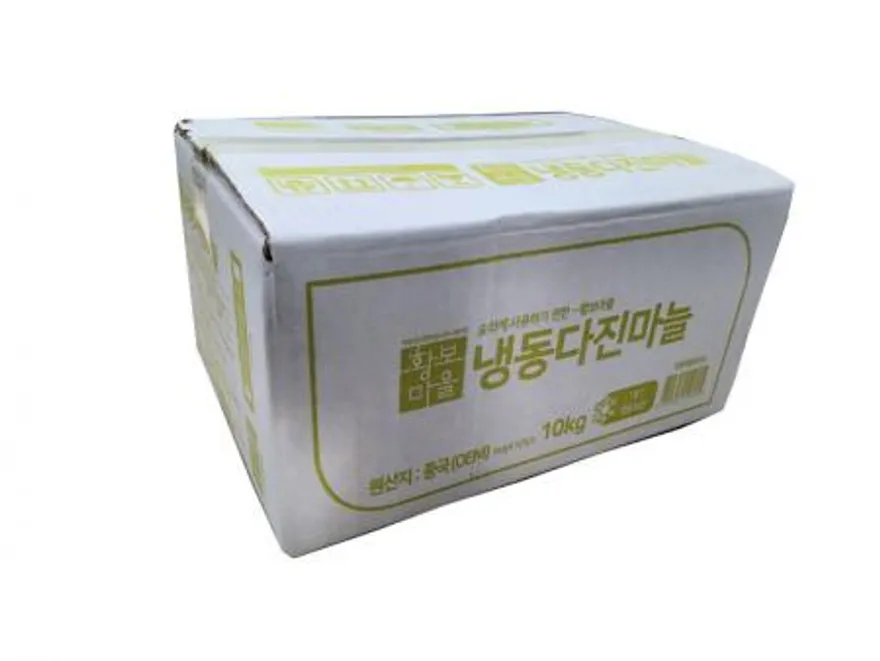 황보다진마늘 냉동다진마늘 업소용다진마늘 1kg×10 이미지