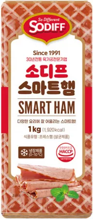 소디프 스마트햄 1kg 업소용 김밥햄 분식집 식당용 햄