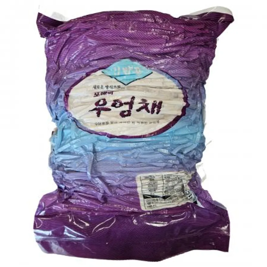 김밥용 우엉채 4kg 업소용 생우엉채 5mm 이미지