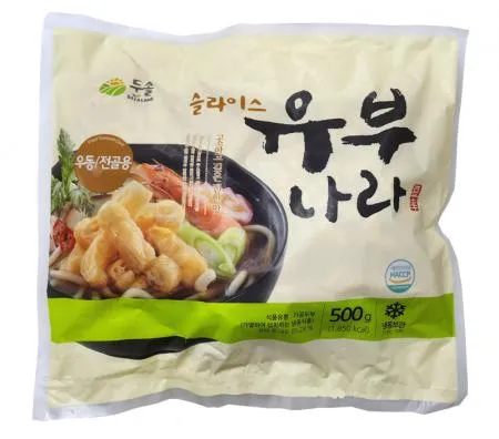 두솔 유부나라 슬라이스유부 500g