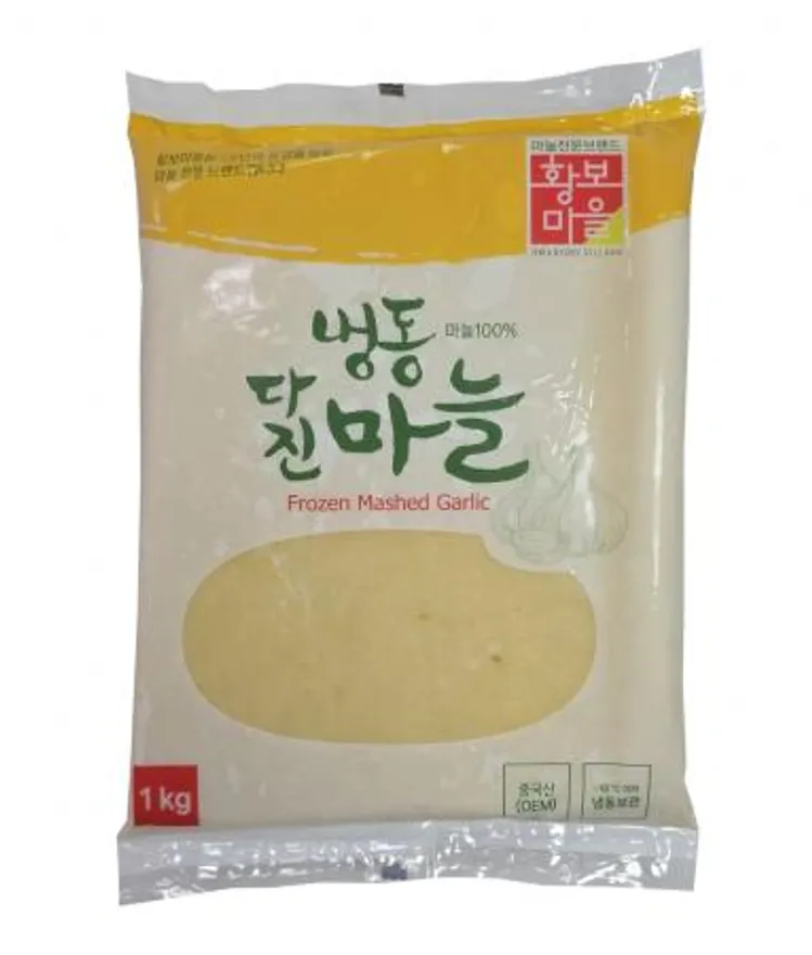 황보다진마늘 냉동다진마늘 업소용다진마늘 1kg×10 이미지