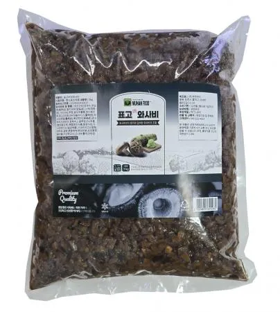 표고버섯와사비 3kg 업소용 표고톡와사비 표고와사비장 고추냉이