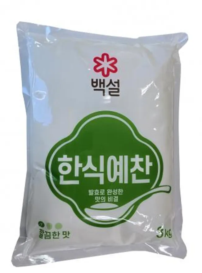 백설 한식예찬 3kg 업소용 감칠맛 조미료 이미지