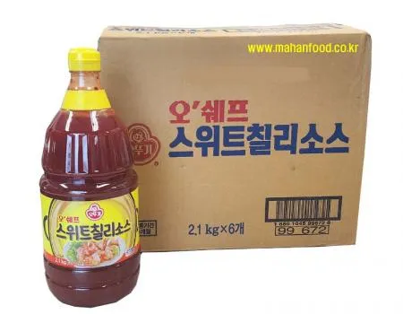 오쉐프 스위트칠리소스2.1kg 6병 오뚜기칠리소스 이미지
