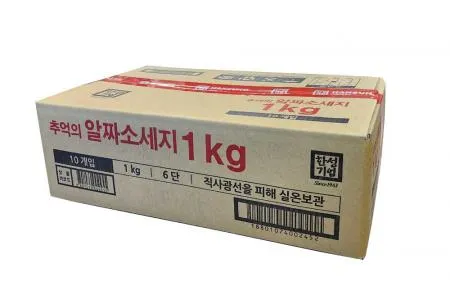 한성 추억의알짜소세지1kg 이미지