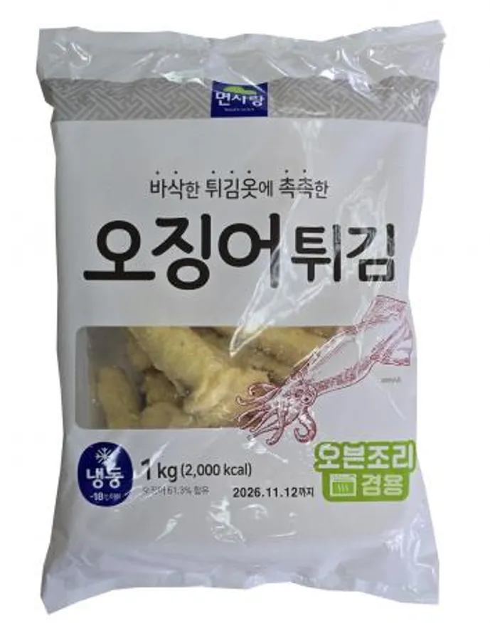 면사랑 오징어튀김 1kg 이미지