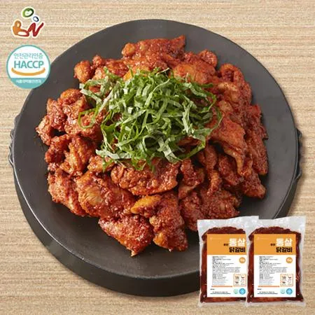 춘천통살닭갈비 1kg×2팩