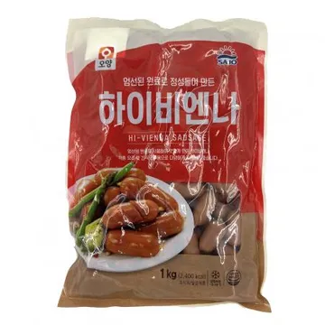 사조오양 하이비엔나 1kg 소세지 소시지