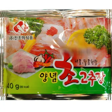 진조미 양념 초고추장 초장 40g*150개 [BOX]