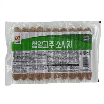 오양 청양고추 소시지 1kg 소세지