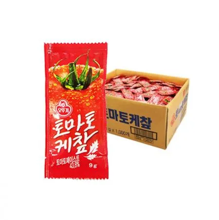 일회용 케찹/오뚜기 이미지