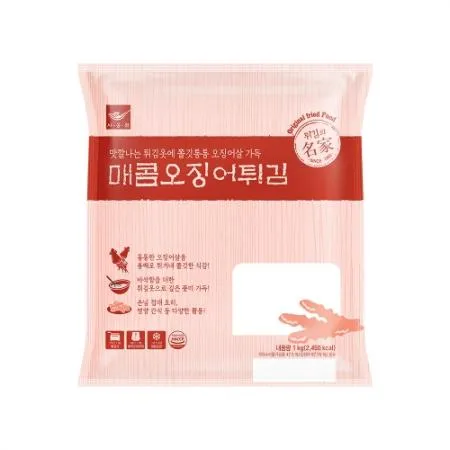 매콤오징어튀김/사옹원