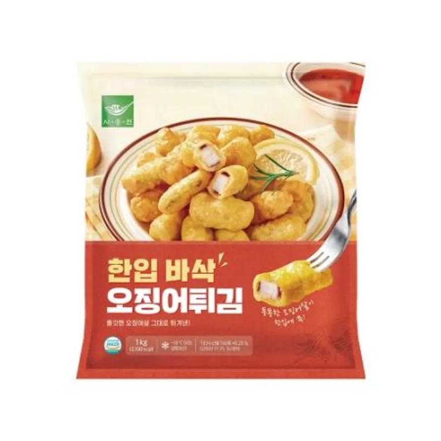 한입바삭오징어튀김/사옹원 이미지