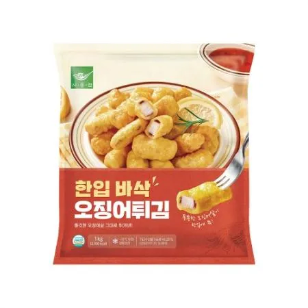 한입바삭오징어튀김/사옹원