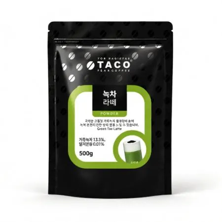 타코 녹차라떼 파우더 500g