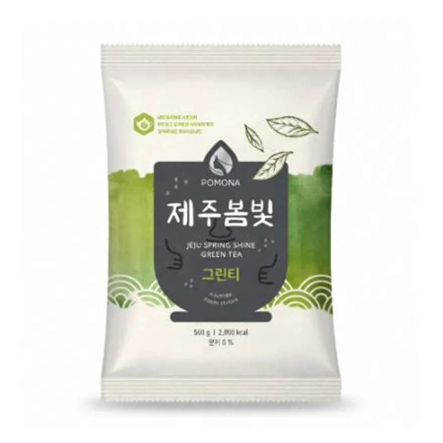 포모나 제주봄빛 그린티 파우더 500g 이미지