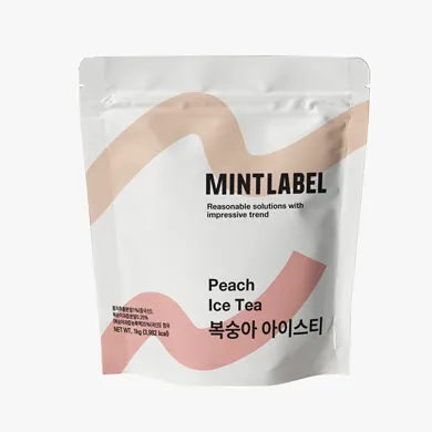 민트라벨 복숭아아이스티파우더 1kg
