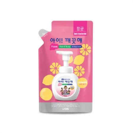아이깨끗해 레몬향 리필 200ml 거품 핸드워시