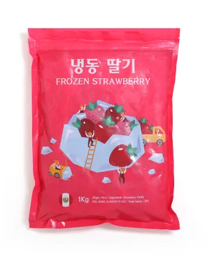 딸기페루산(냉동) 1kg / 대정 웰프레쉬