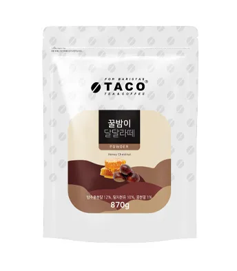 타코 꿀밤이 달달라떼 파우더 870g 