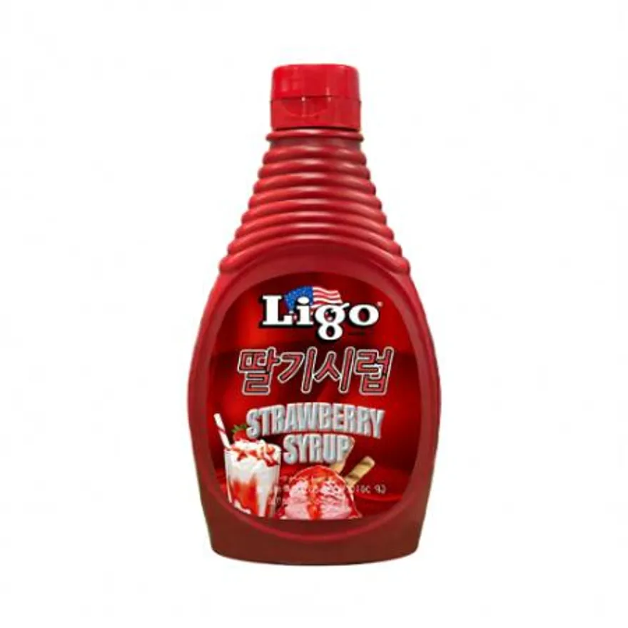 리고 딸기시럽585g 이미지
