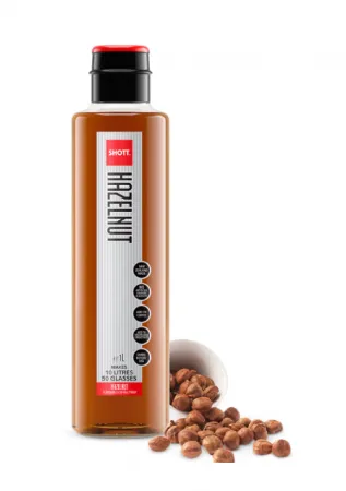 SHOTT 샷 헤이즐럿시럽 1L