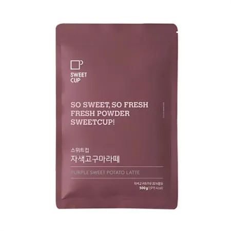 스위트컵 자색고구마라떼 파우더500g