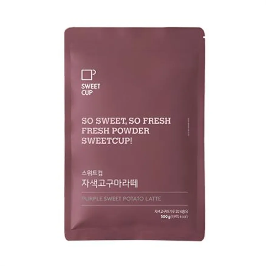 스위트컵 자색고구마라떼 파우더500g 이미지