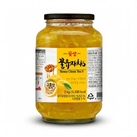 꽃샘 꿀유자차S 2kg