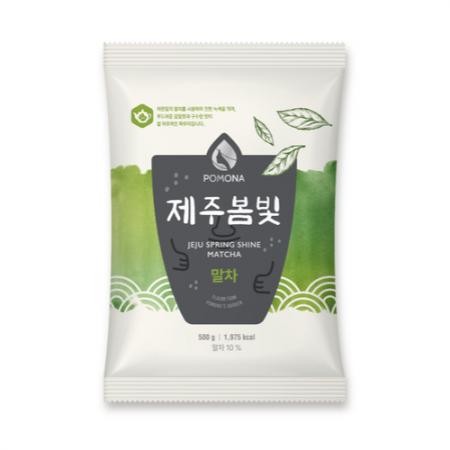 포모나 제주봄빛 말차 파우더 500g