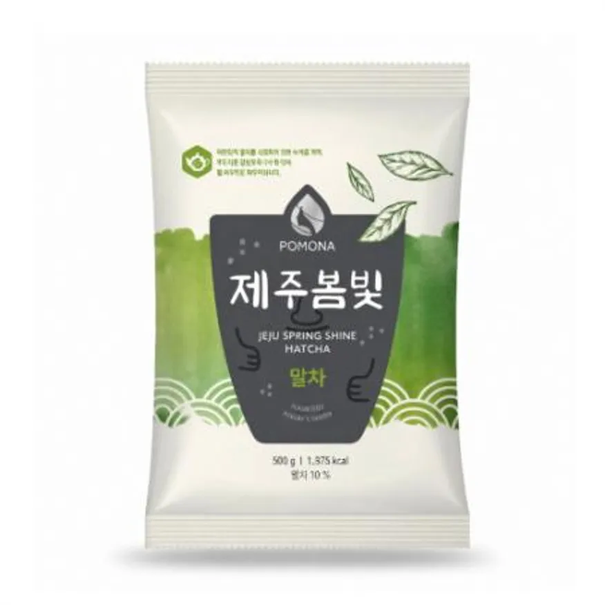 포모나 제주봄빛 말차 파우더 500g 이미지