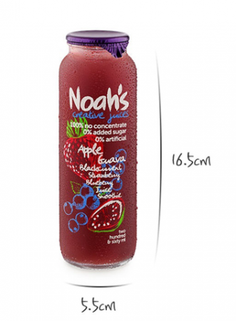 노아주스 스트로베리블루베리주스 260ml*12ea