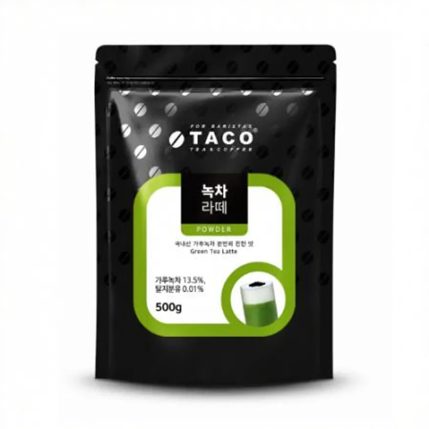 타코 녹차라떼 파우더 500g 이미지