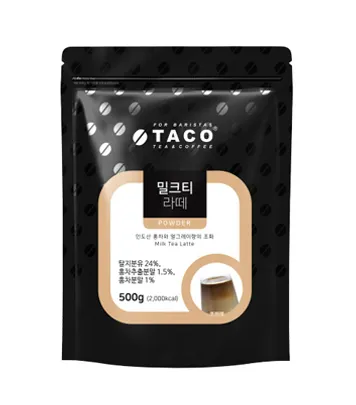 타코 밀크티라떼 파우더 500g 