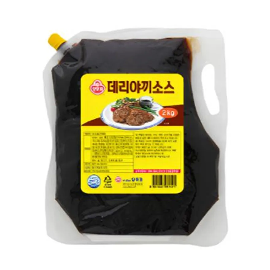오뚜기 데리야끼소스 2kg 스파우트팩 이미지
