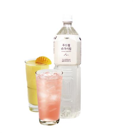 푸드웰 슈가카페시럽 1.5L