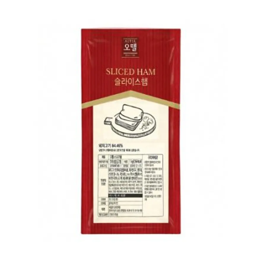 오뗄스모크햄 1kg (슬라이스햄/돼지고기84.4 이미지