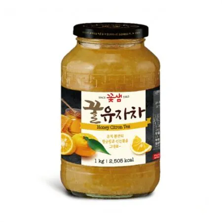 꽃샘 꿀유자차 1kg