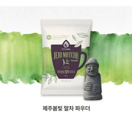 포모나 제주봄빛 말차 파우더 500g