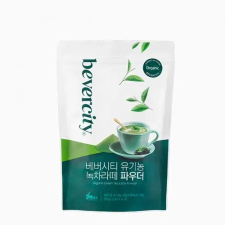 세미 베버시티 유기농 녹차라떼파우더 500g